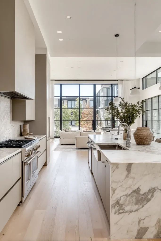 Luxury Kitchens with Clean, Open Layouts