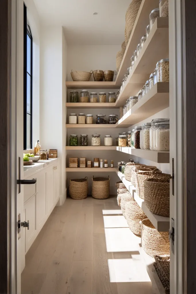 Open Shelving for Fast Access