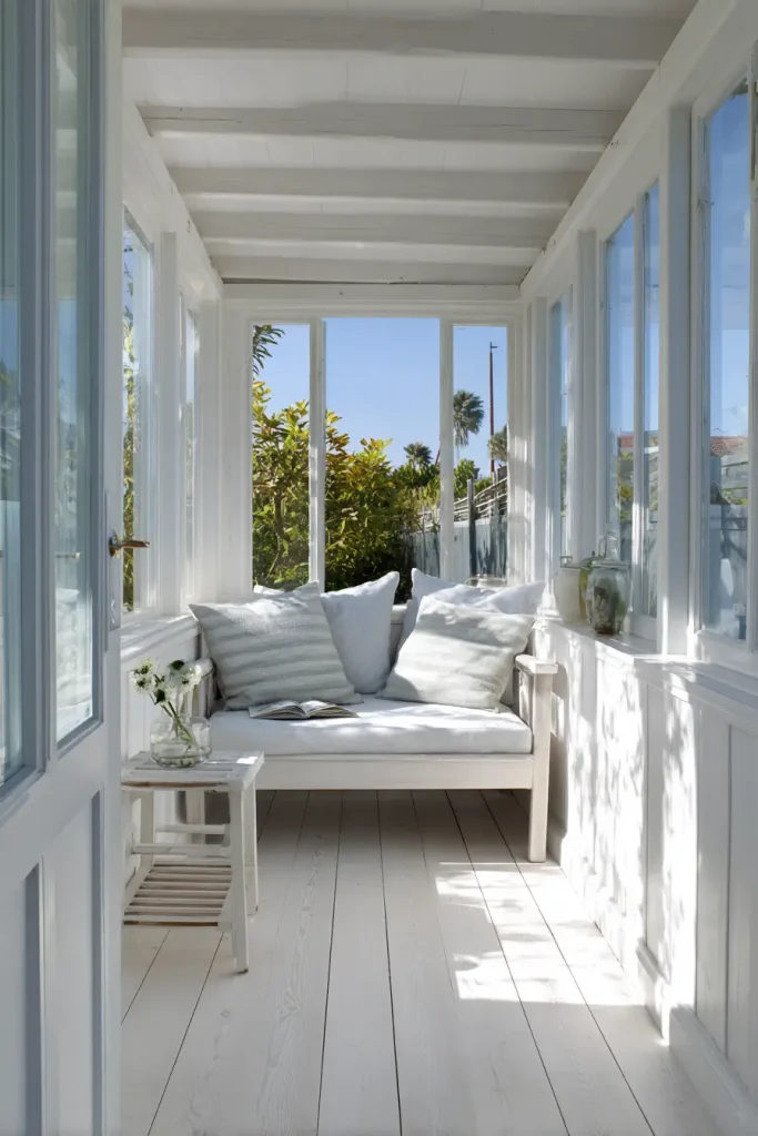 Small Sunroom That Feels Open
