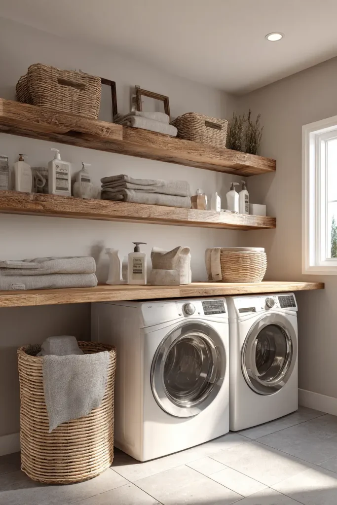 Stylish Storage Baskets for Detergents and Supplies