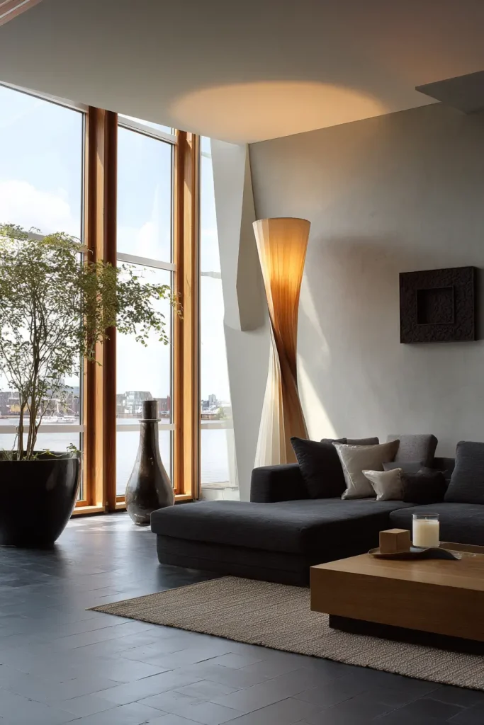 Tall Floor Lamps for Visual Height