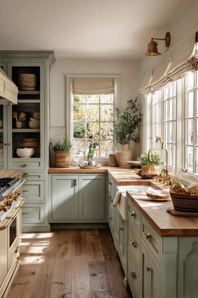 Vintage Kitchen Color Palettes That Feel Soft