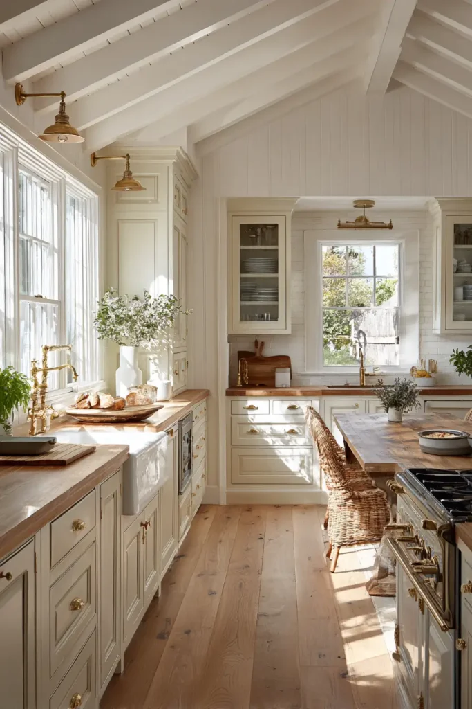 Vintage Kitchens with Modern Layouts