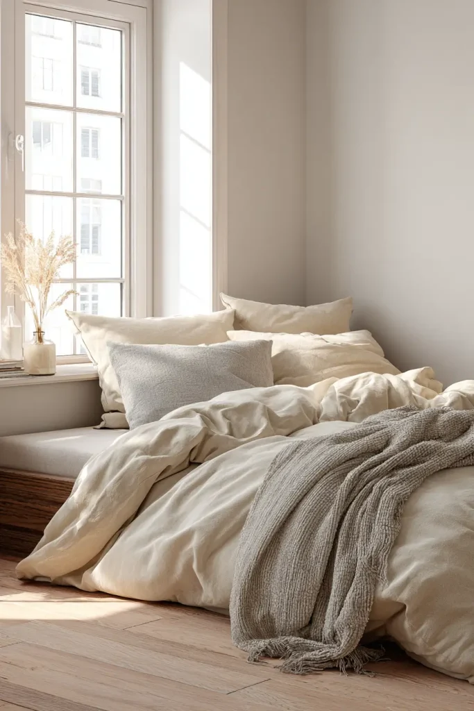 Soft Neutral Bedding for a Calm Base