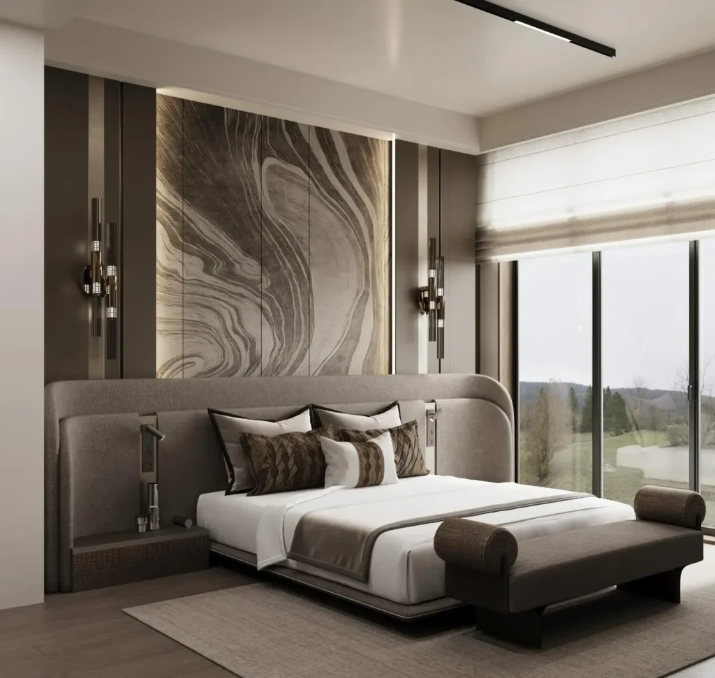 1. Start with a Soothing, Earth-Toned Color Palette