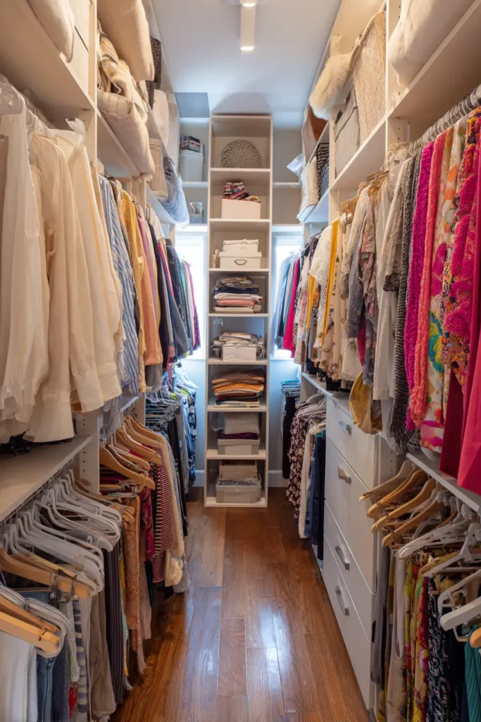 1. Use Floor-to-Ceiling Shelving to Double Your Storage