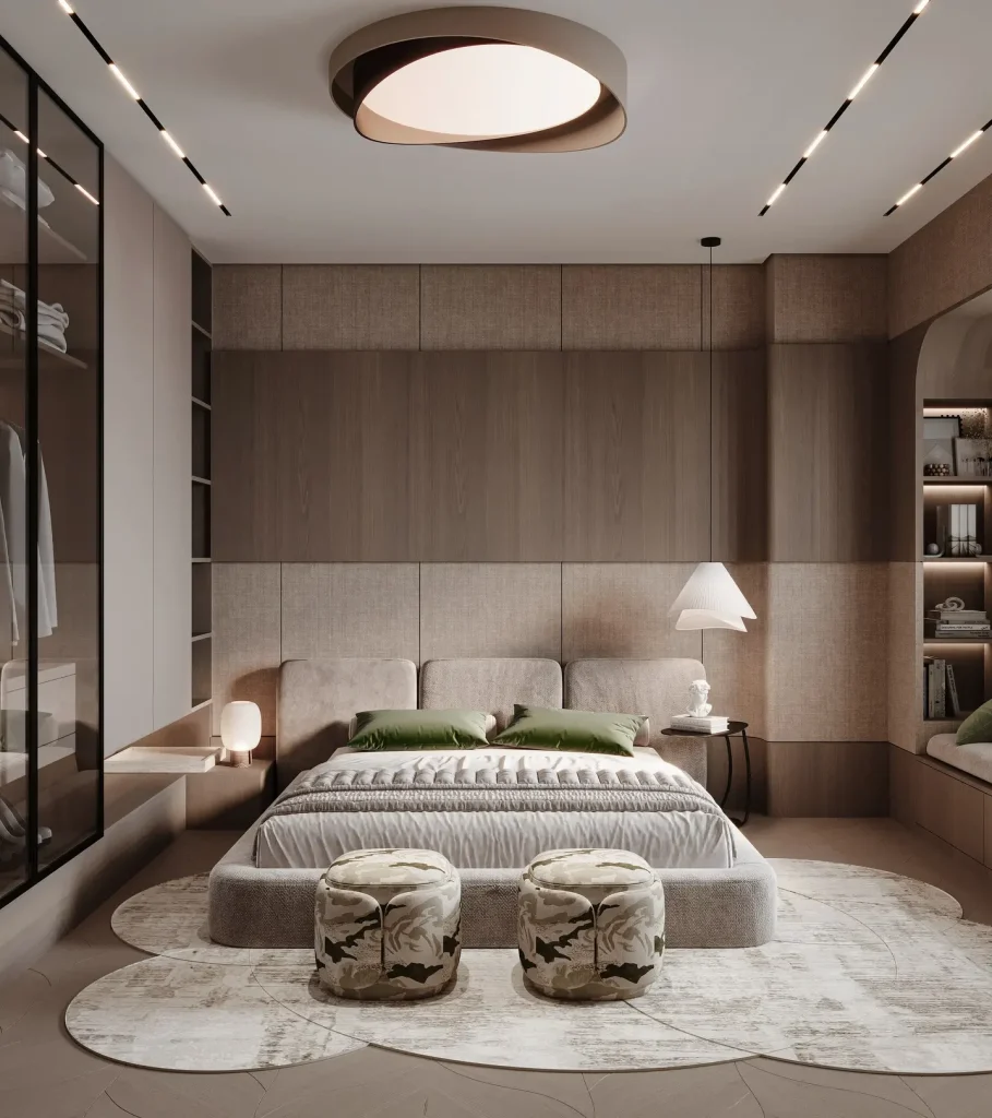10. Monochrome Modern Bedding