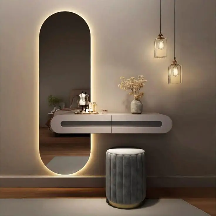 12. DIY Desk or Vanity Corner Setup