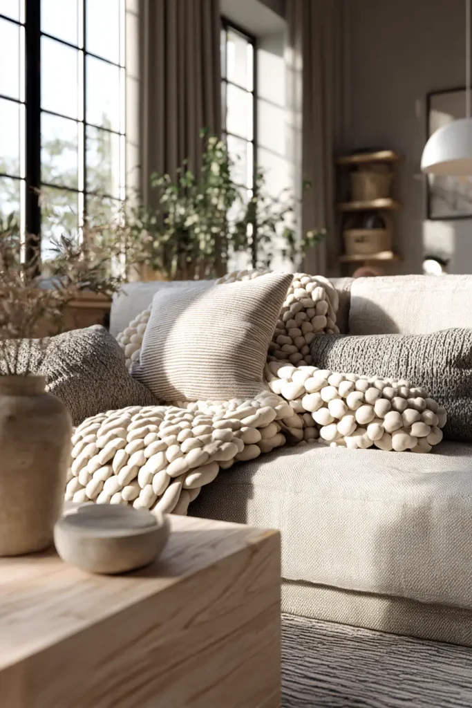 12. Incorporate Cozy Textiles