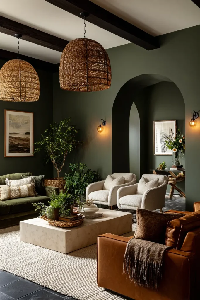 13. Brass Sconces with Dimmable Filament Bulbs