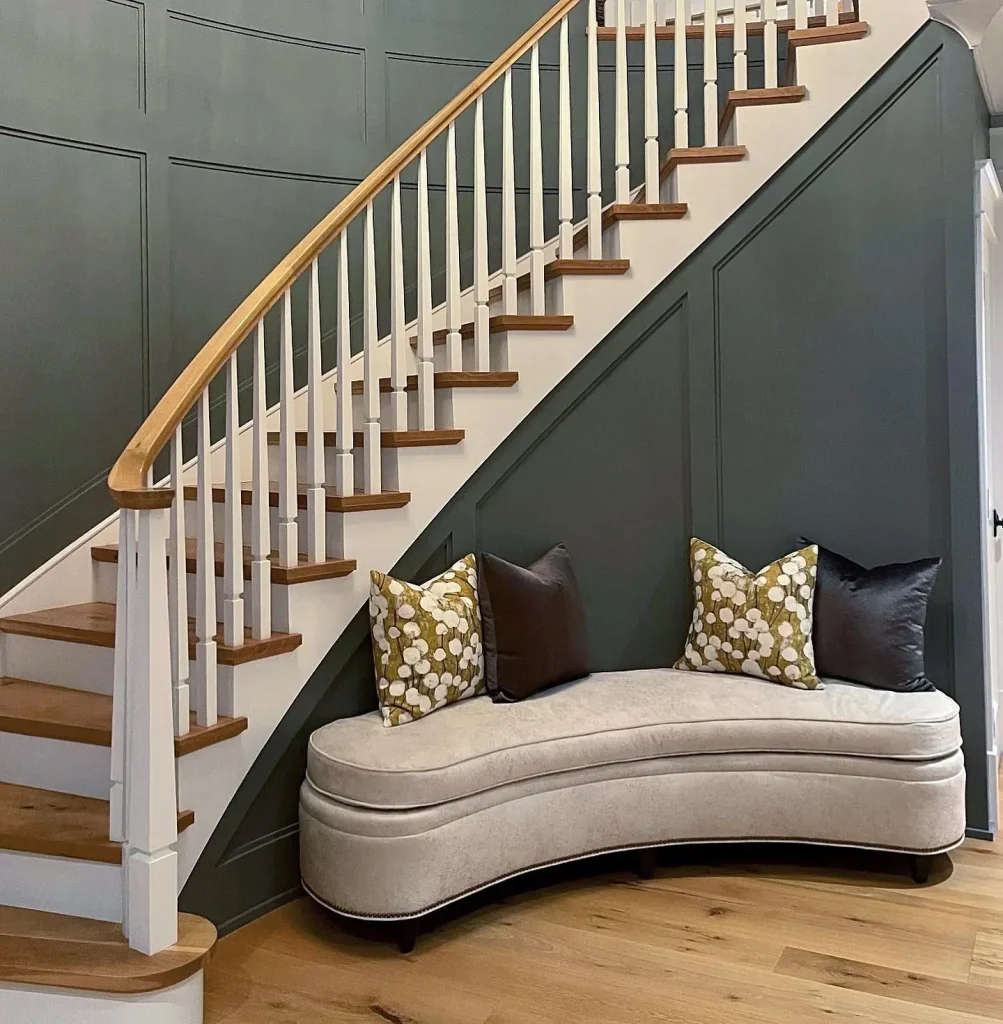 13. Round or Curved Bench