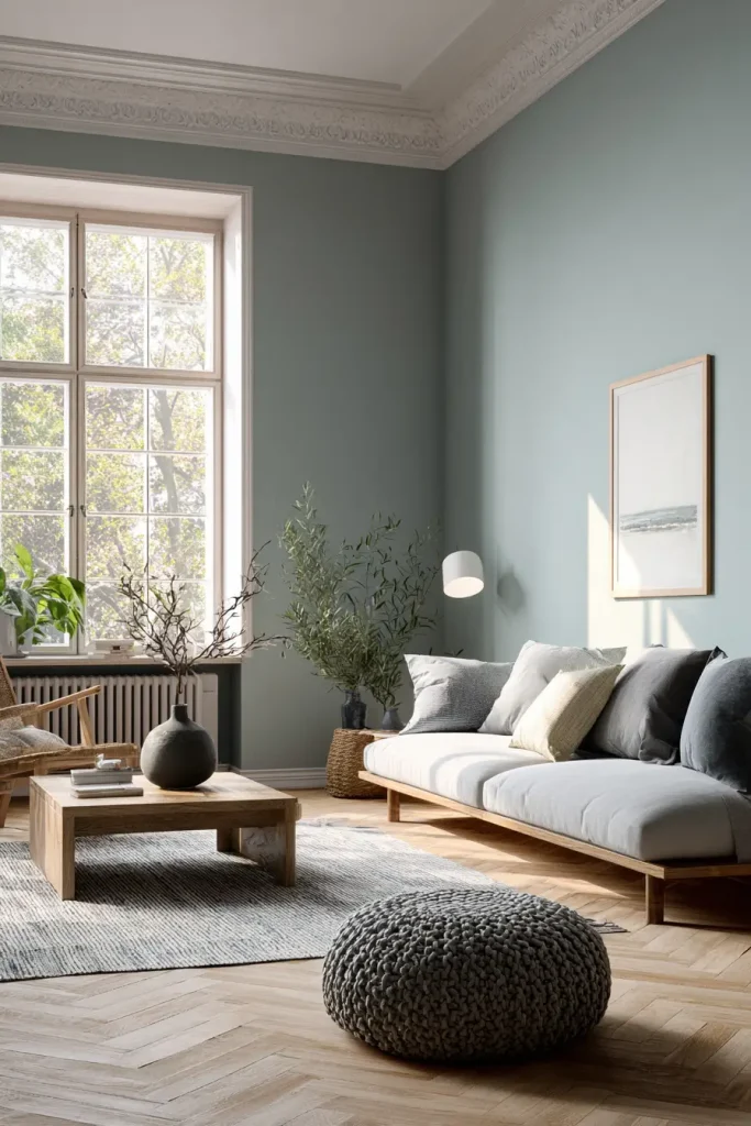 14. Add a Soft Accent Wall