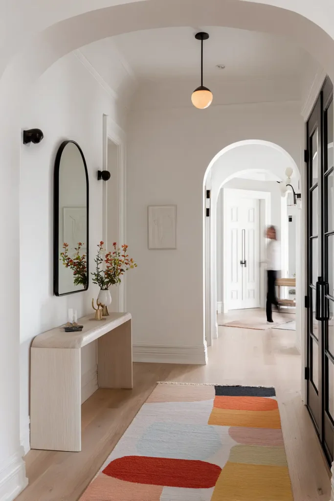 14. Use Arched Details for a Soft Modern Touch