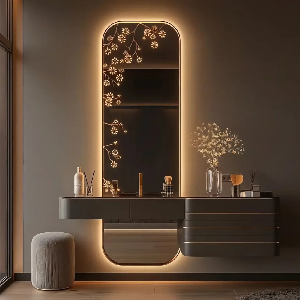 14. Use Mirrors to Amplify Light and Space