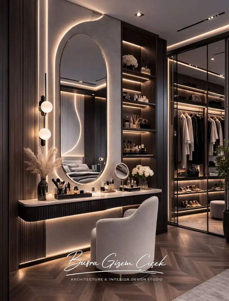 15. Add a Mirror to Visually Expand the Space