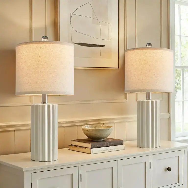 15. Ceramic Base Table Lamps