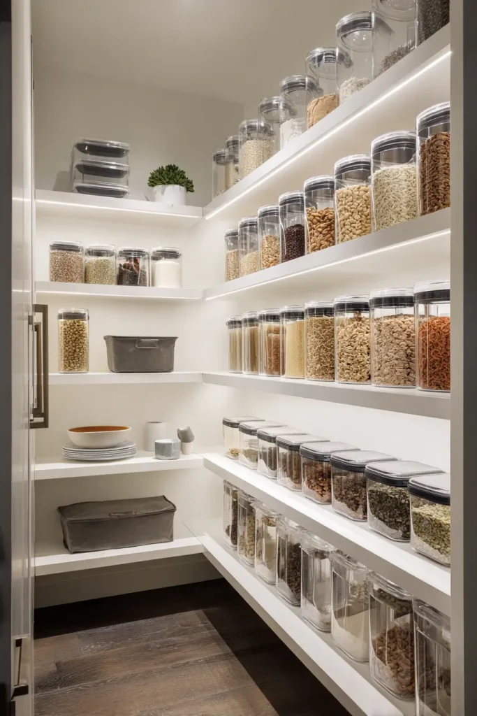 15. Choose Slim Open Shelving for Airiness