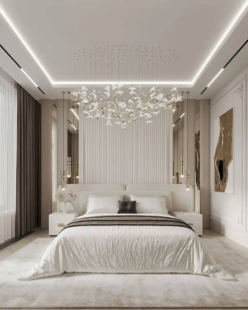 15. Metallic Accents That Add Glow