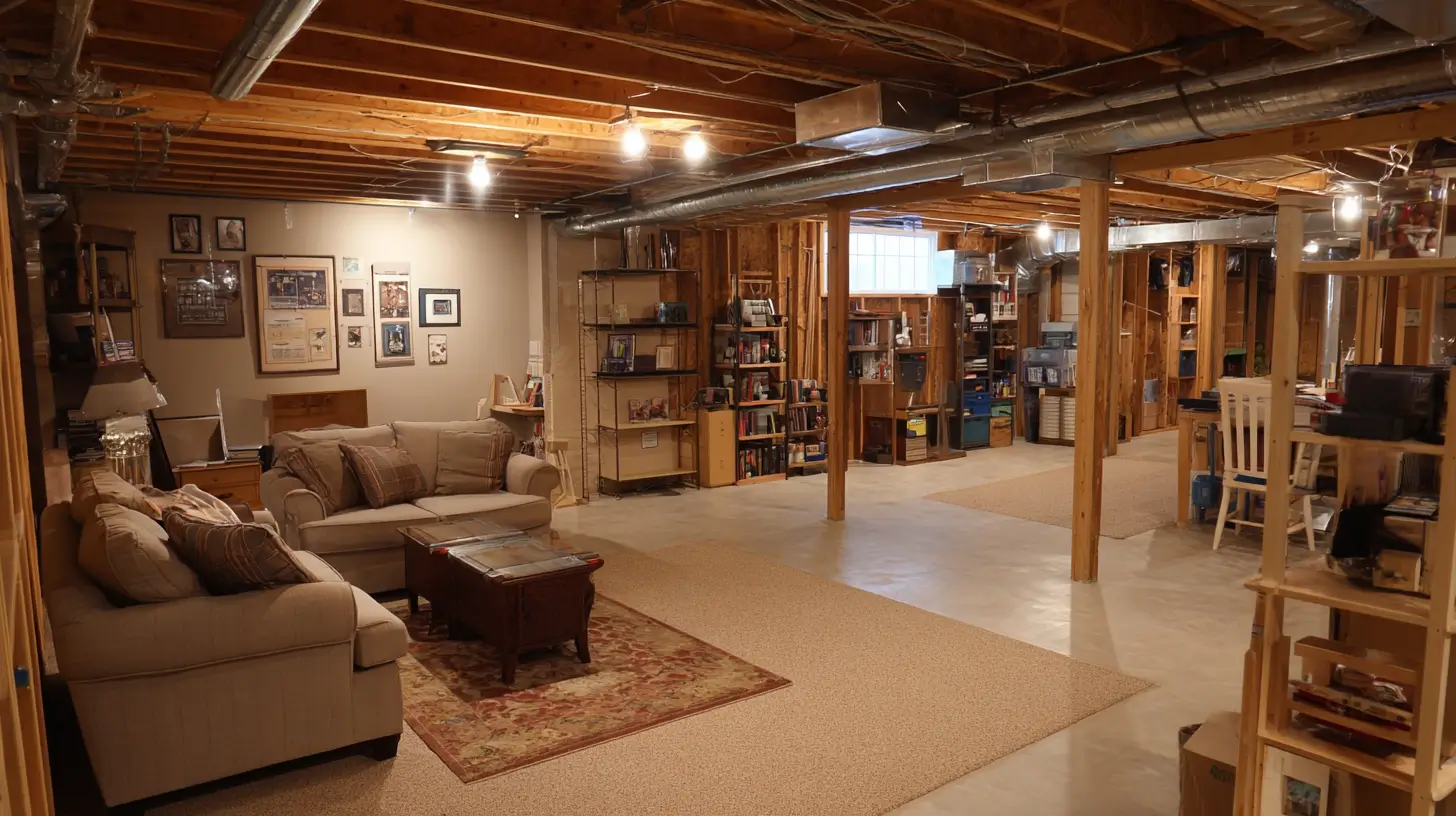 16 DIY Basement Remodeling Ideas on a Budget for Small or Unfinished Spaces