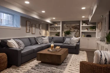 16 Small Finished Basement Low Ceilings Remodeling Ideas That Make It Feel Taller