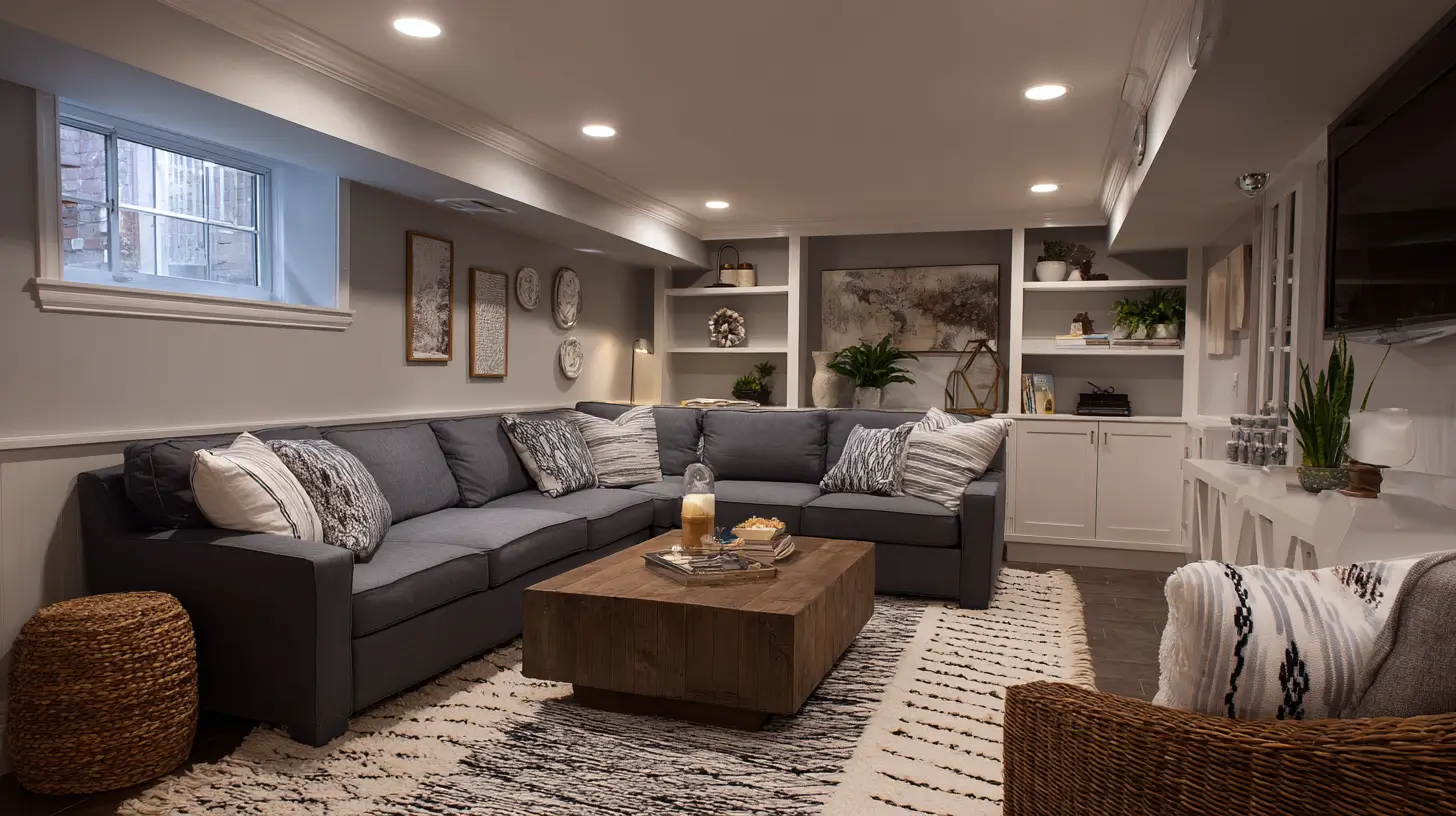16 Small Finished Basement Low Ceilings Remodeling Ideas That Make It Feel Taller