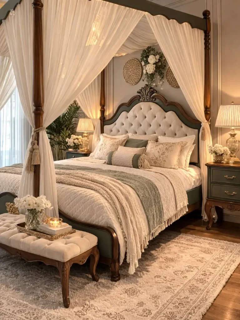 16. Blending Vintage Style with Modern Comfort