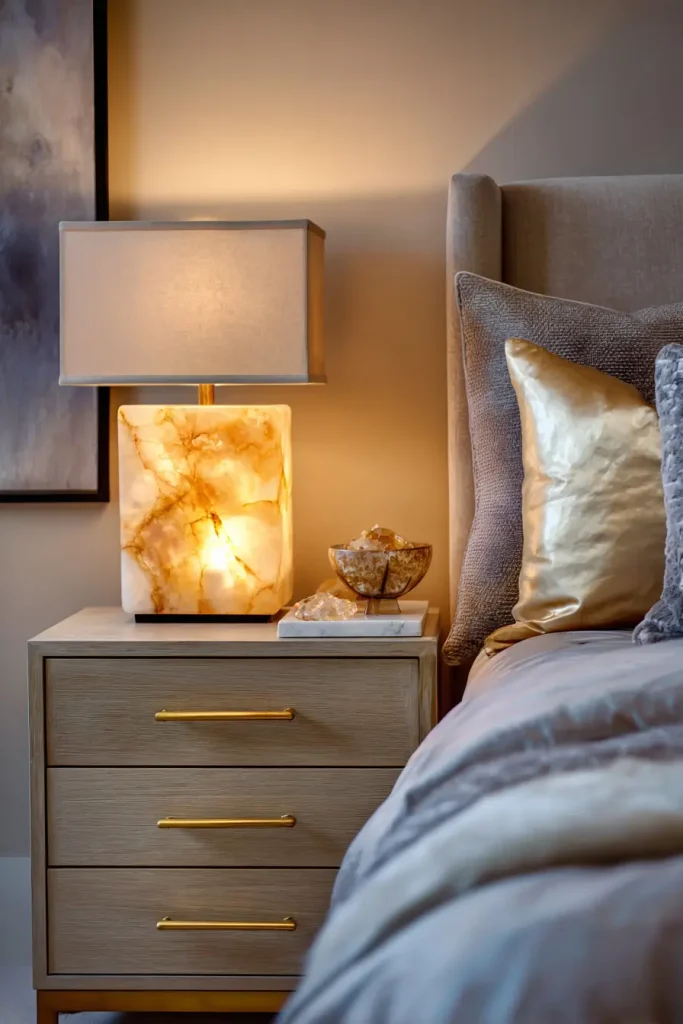 16. How to Use Metallic and Stone Accents the Right Way