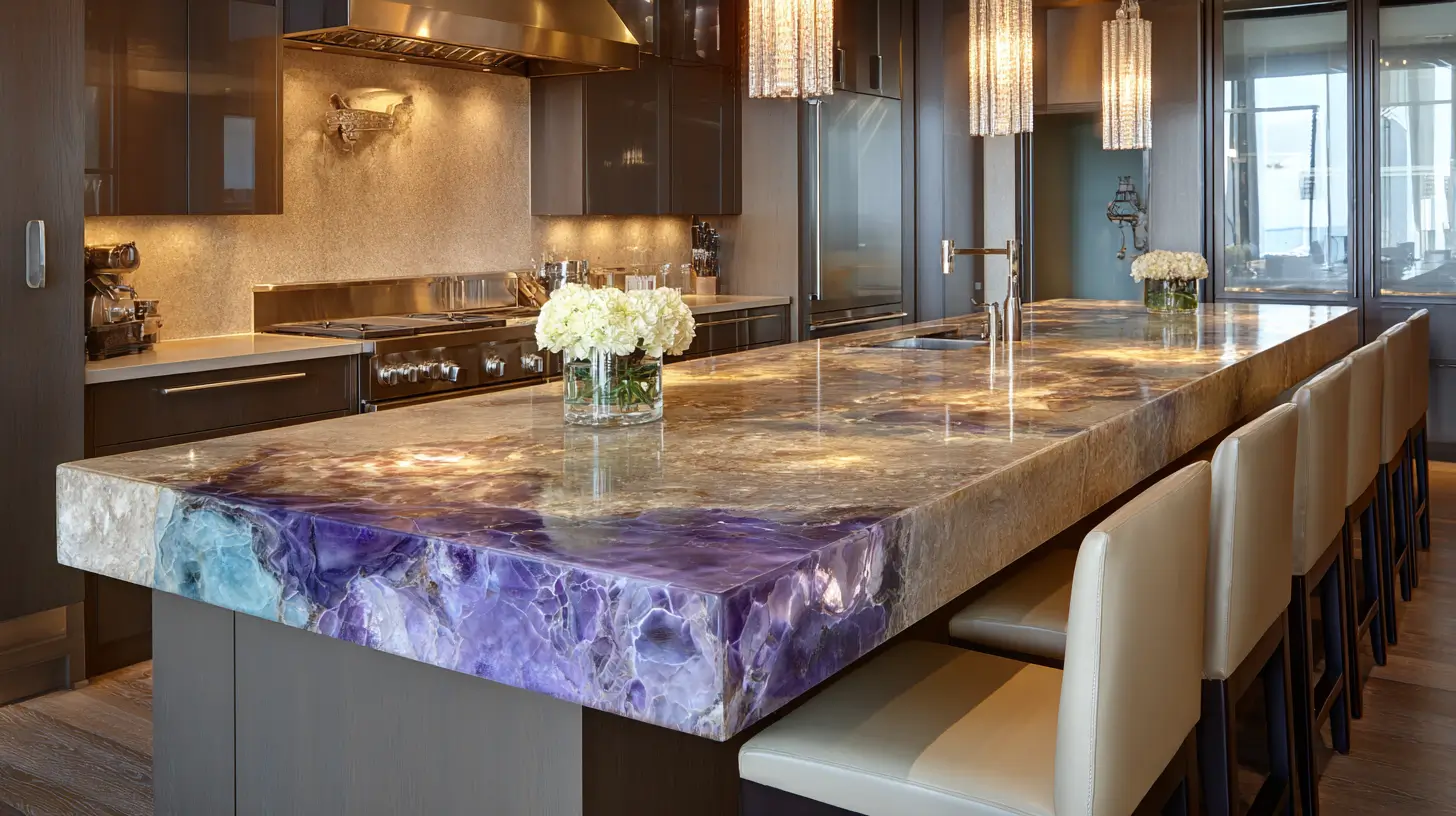 17 Kitchen Countertops Ideas 2026 Modern, Quartz & Granite Designs