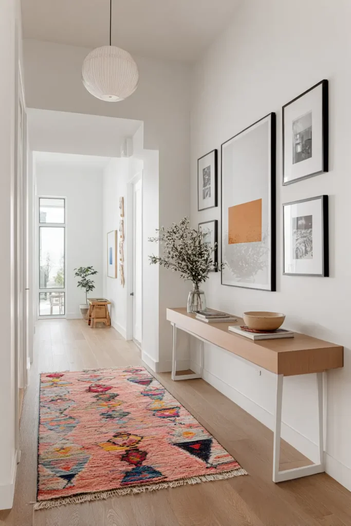 17. Blend Modern Simplicity with Personal Touches