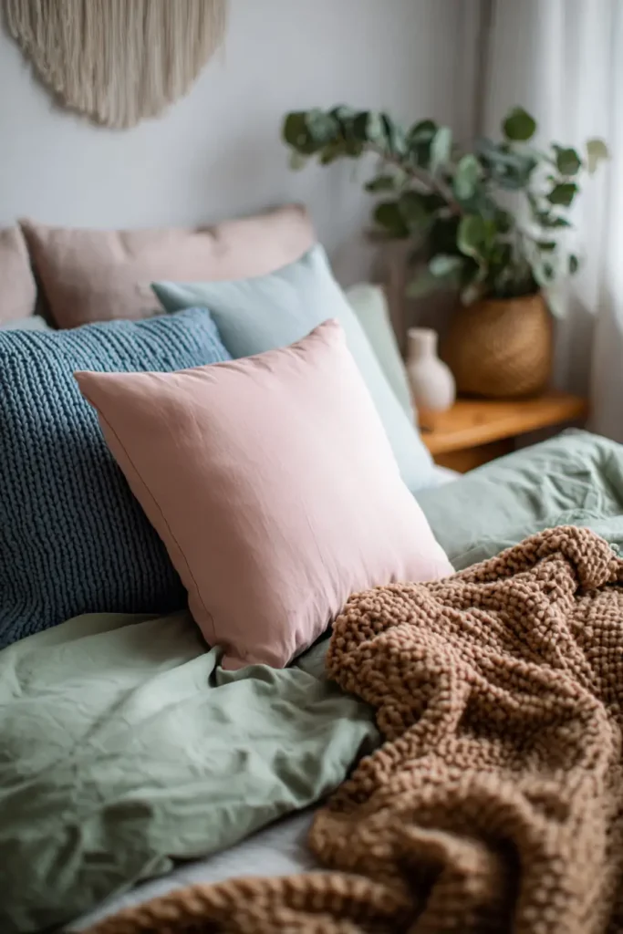 18. Soft Color Accents for Visual Interest