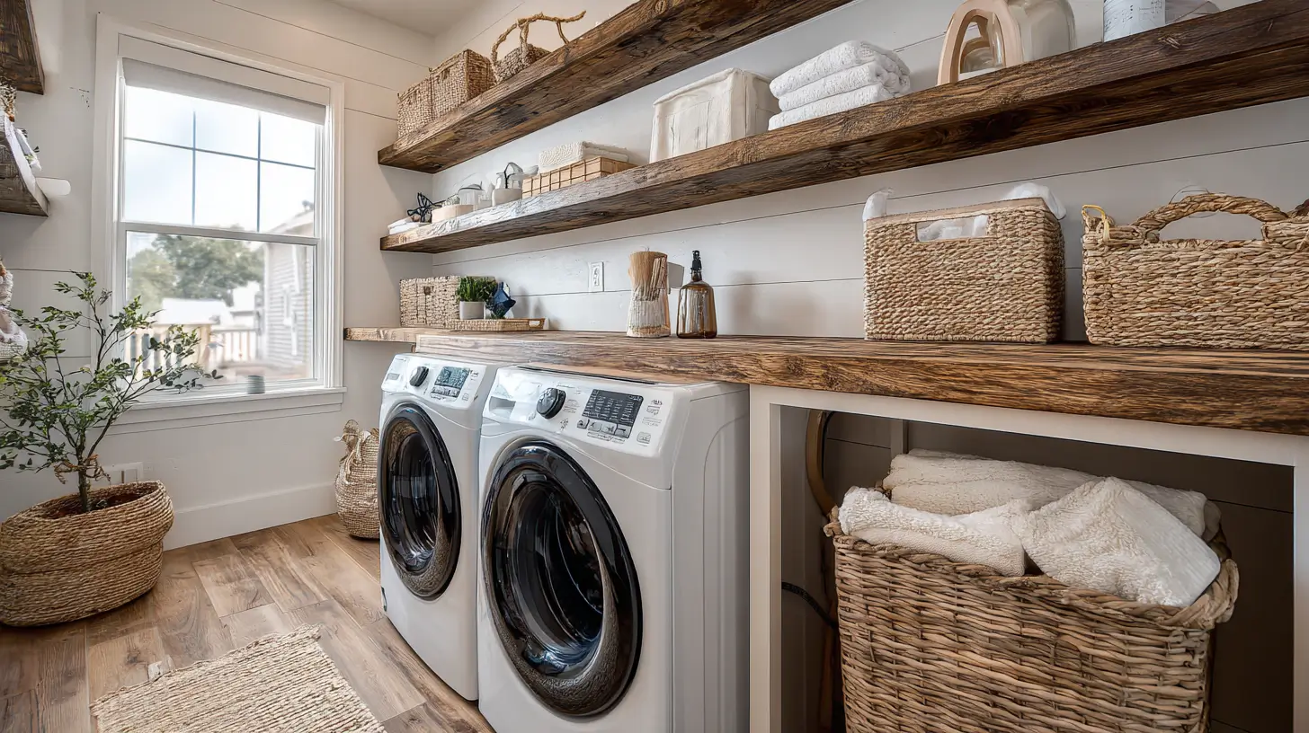 19 Laundry Room Shelves Ideas 2026: Stylish, Functional & Space-Saving Inspiration