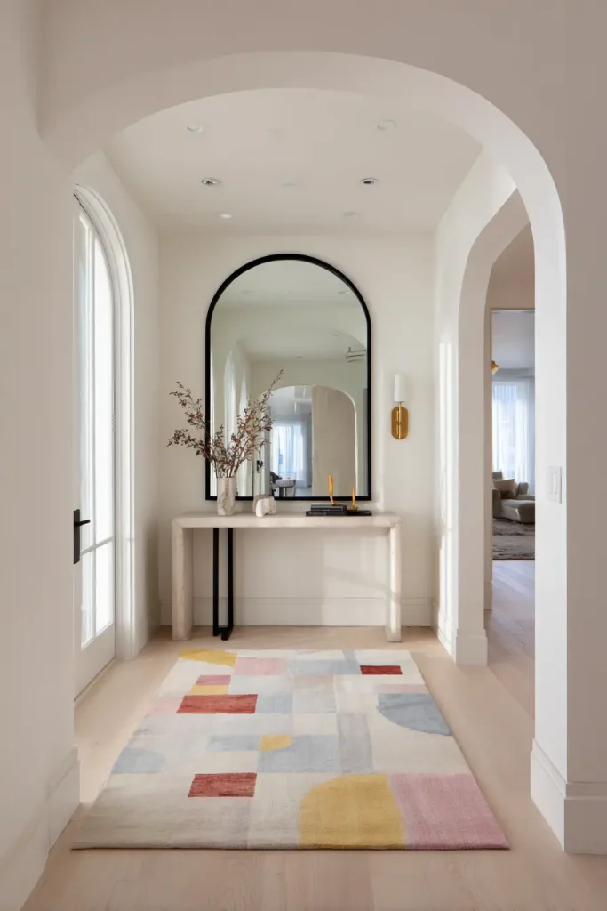 2. Add a Statement Mirror to Open the Space