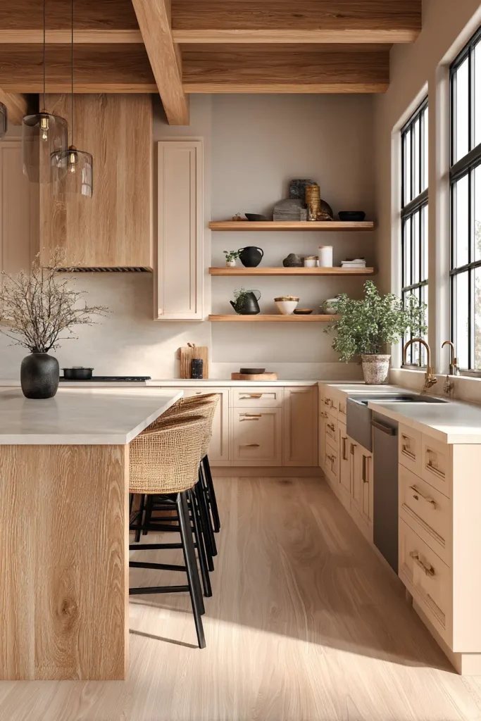 2. Warm Wood Tones Are Back