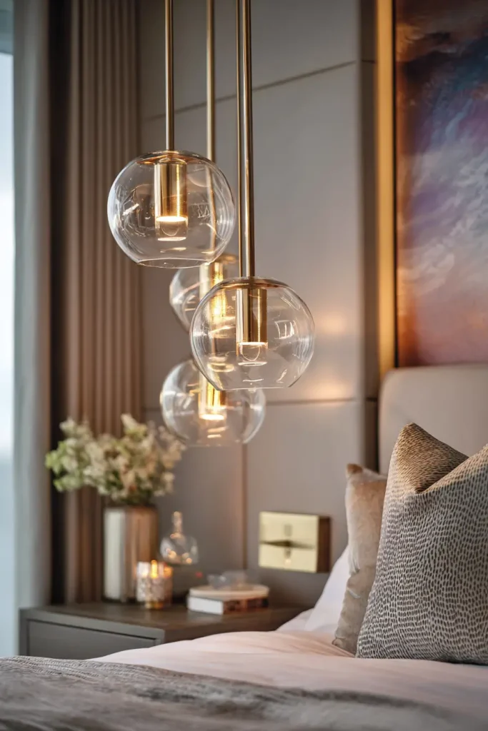 3. Modern Pendant Lighting