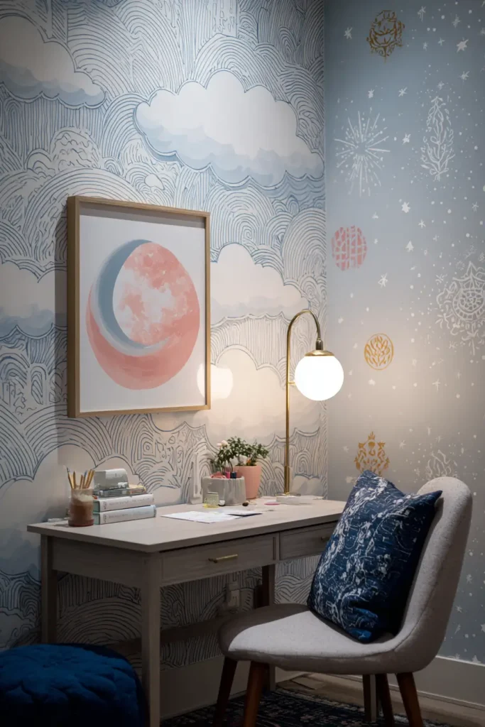 3. Peel-and-Stick Wall Decor for Personality