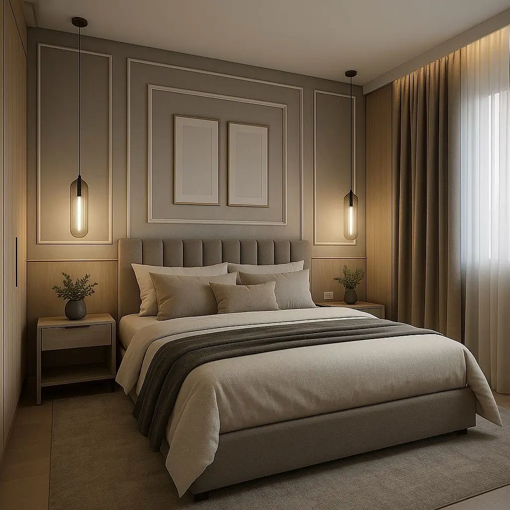 3. Use Light Neutral Colors to Open the Space