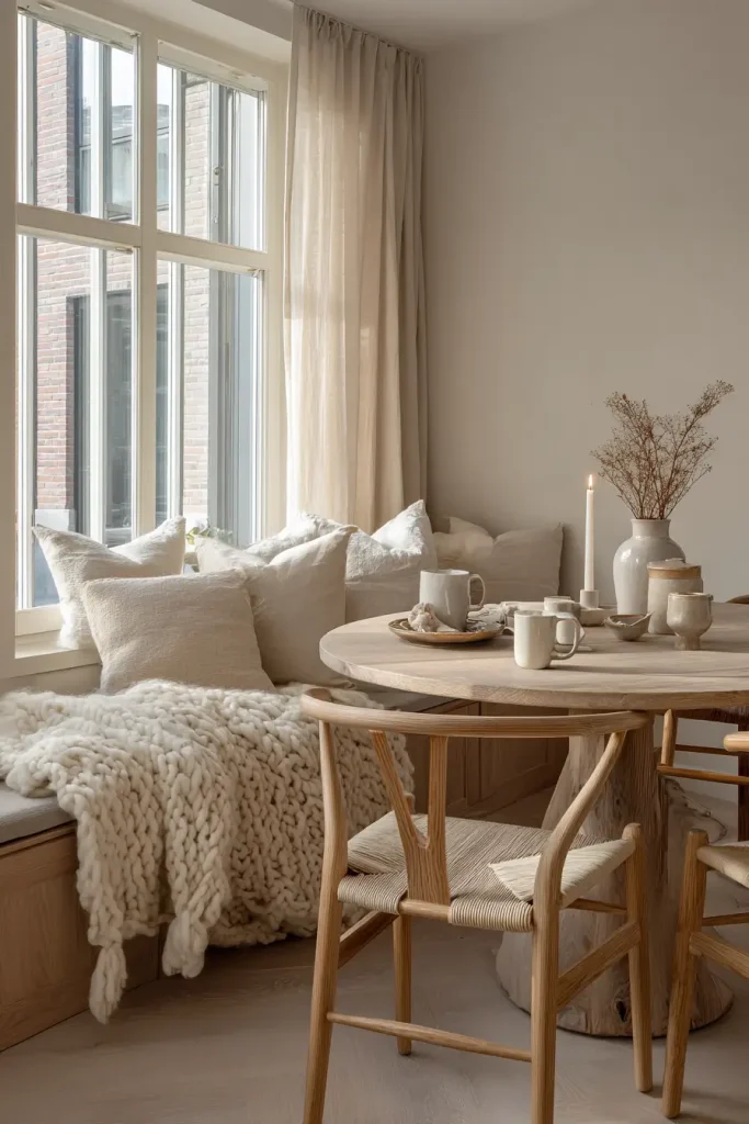 4. Scandinavian "Hygge" Seating Areas