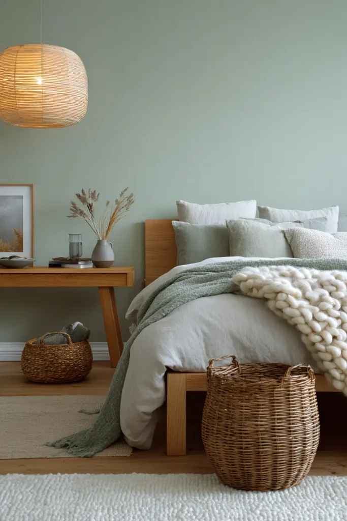 4. Soft Sage Green for Minimal Spaces
