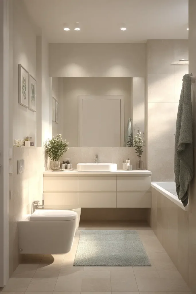 4. Stick to Light and Warm Neutral Colors