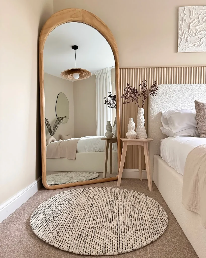 4. Use One Large Mirror to Double the Light