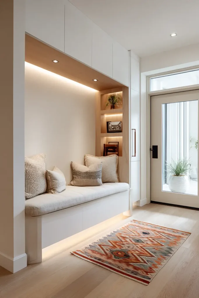 5. Add a Comfortable Built-In Bench