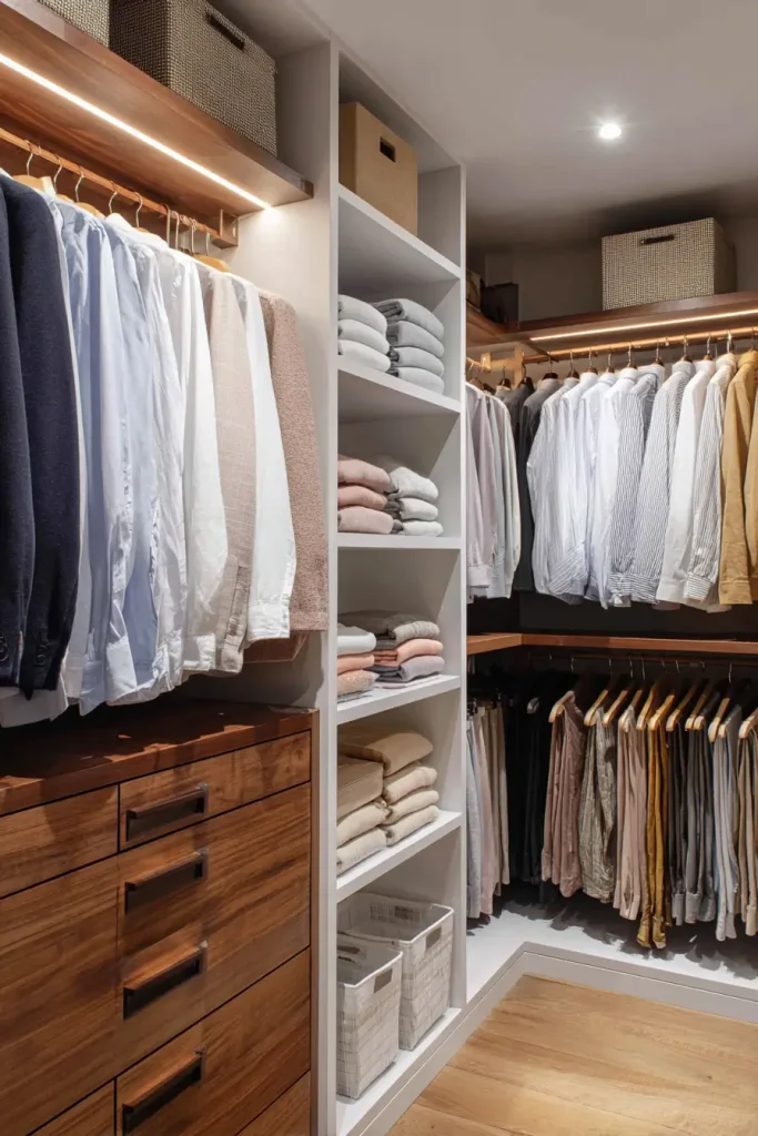 5. Create a Small Walk In Closet Layout That Actually Works