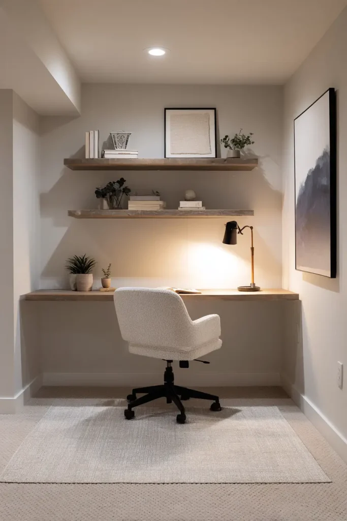 5. How to Turn One Corner Into a Simple Home Office