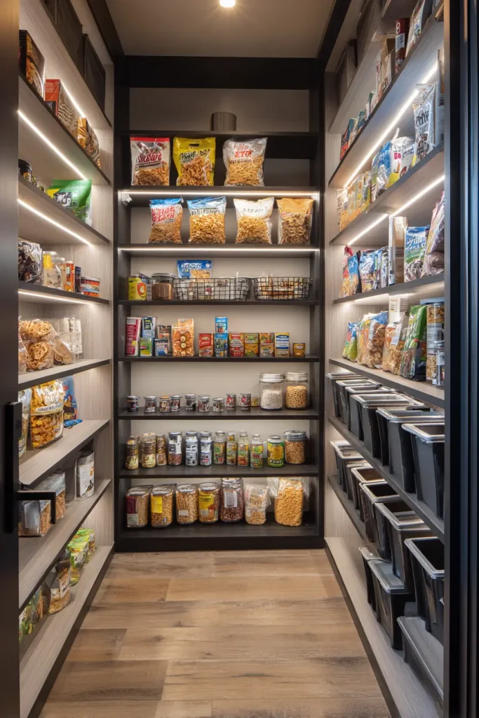 7. Use Adjustable Shelving for Flexibility