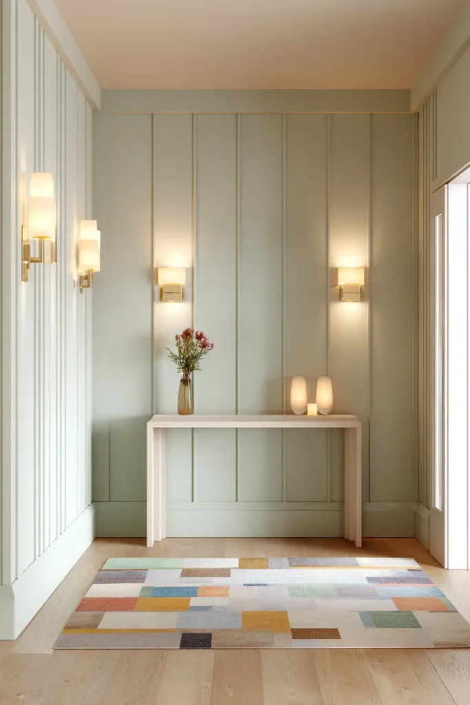 7. Use Vertical Wall Panels for Architectural Interest