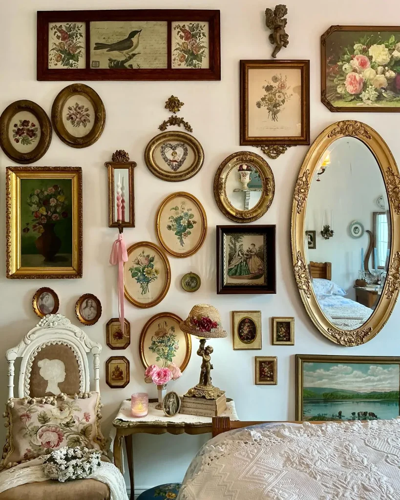 7. Vintage Wall Art That Adds Personality