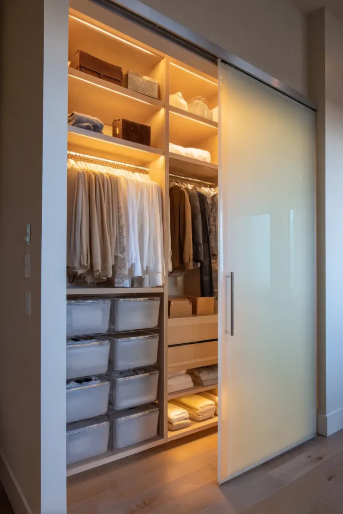 8. Install Sliding or Pocket Doors to Save Space