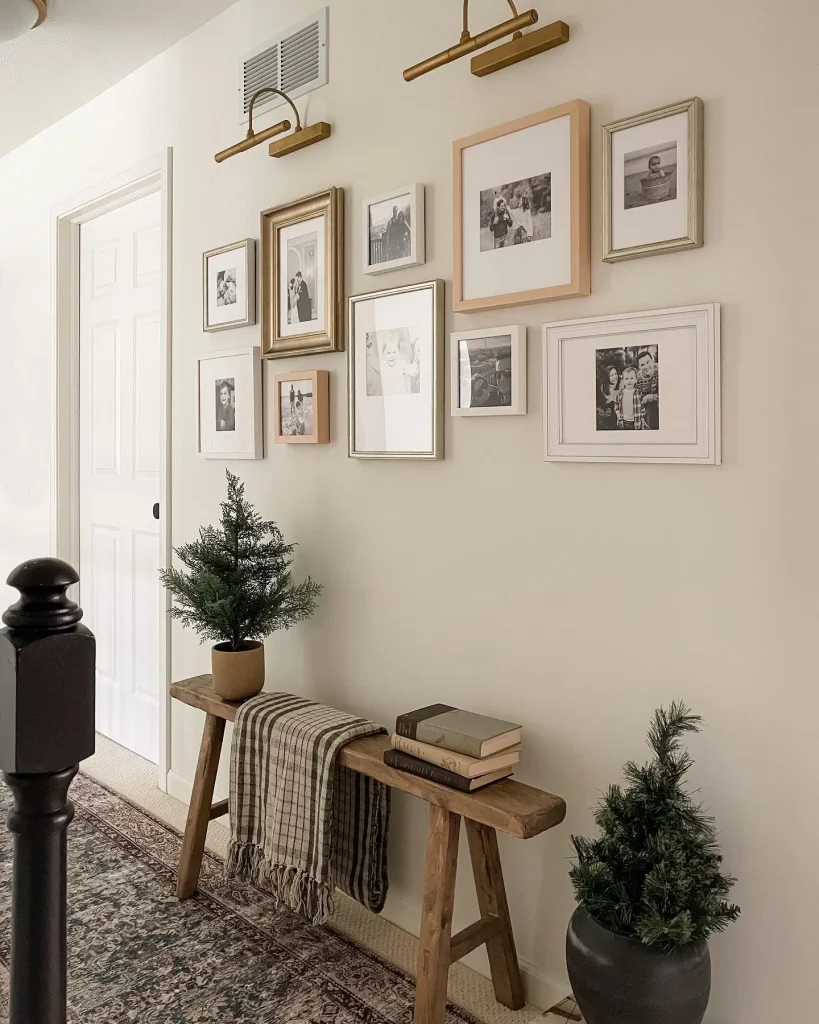 9. Create an Aesthetic Wall Gallery (Make It Personal)
