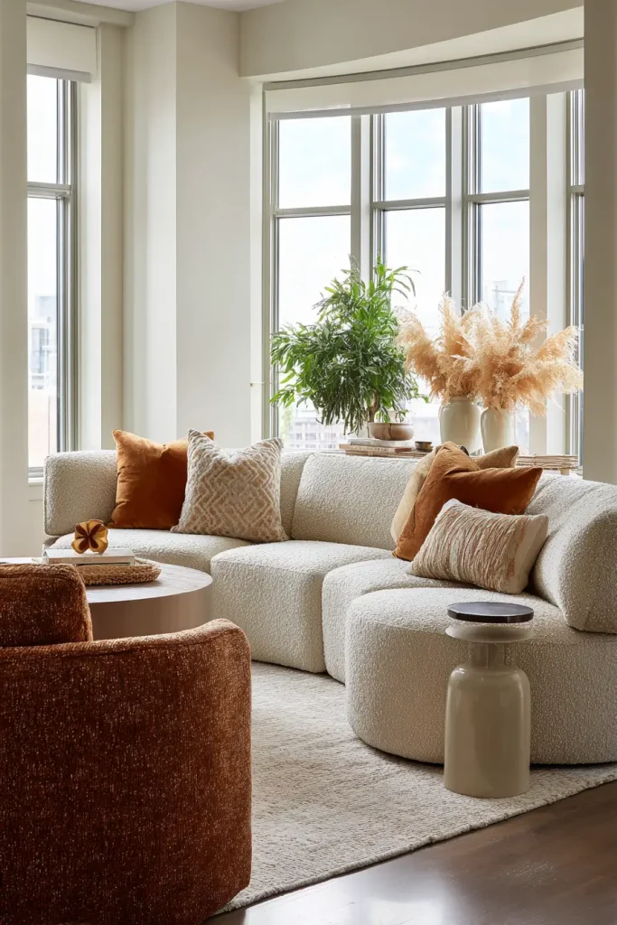 Accent Chairs with Rounded Curves