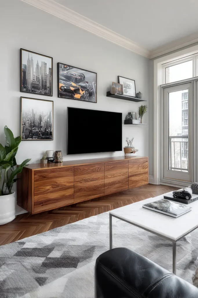 The Tech-Forward Frame: Gallery Wall & Art Mode